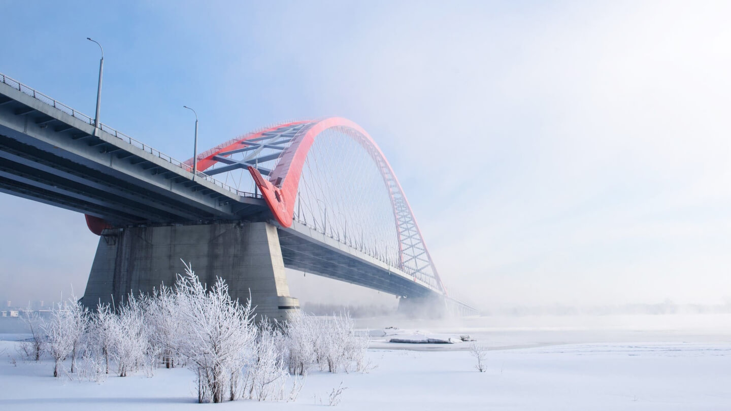 Регулярный контейнерный поезд Москва — Новосибирск (FOS)