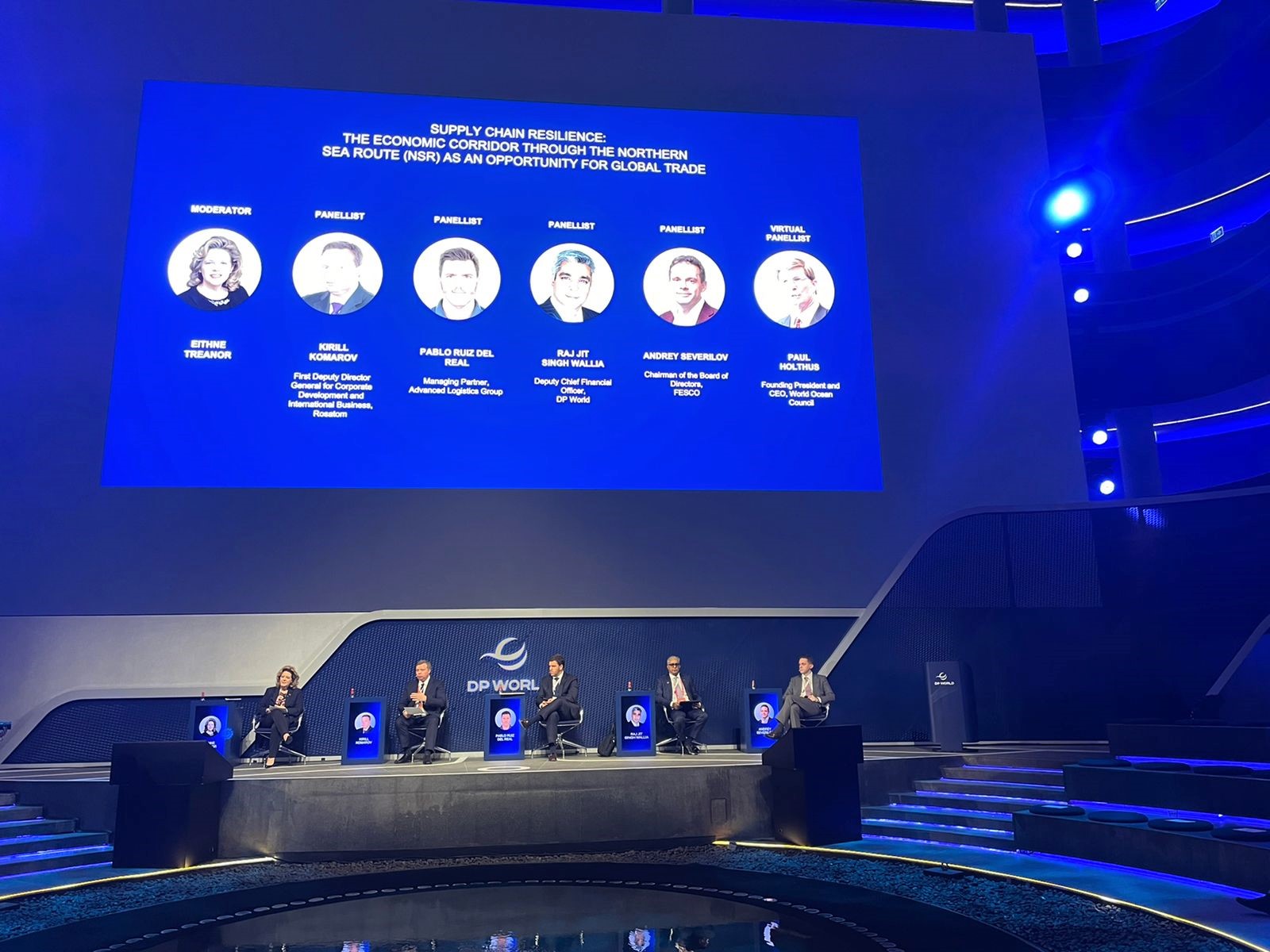Chairman of the Board of Directors of FESCO participates in discussion on the Northern Sea Route within the framework of Expo 2020 held in Dubai Chairman of the Board of Directors of FESCO participates in discussion on the Northern Sea Route within the framework of Expo 2020 held in Dubai