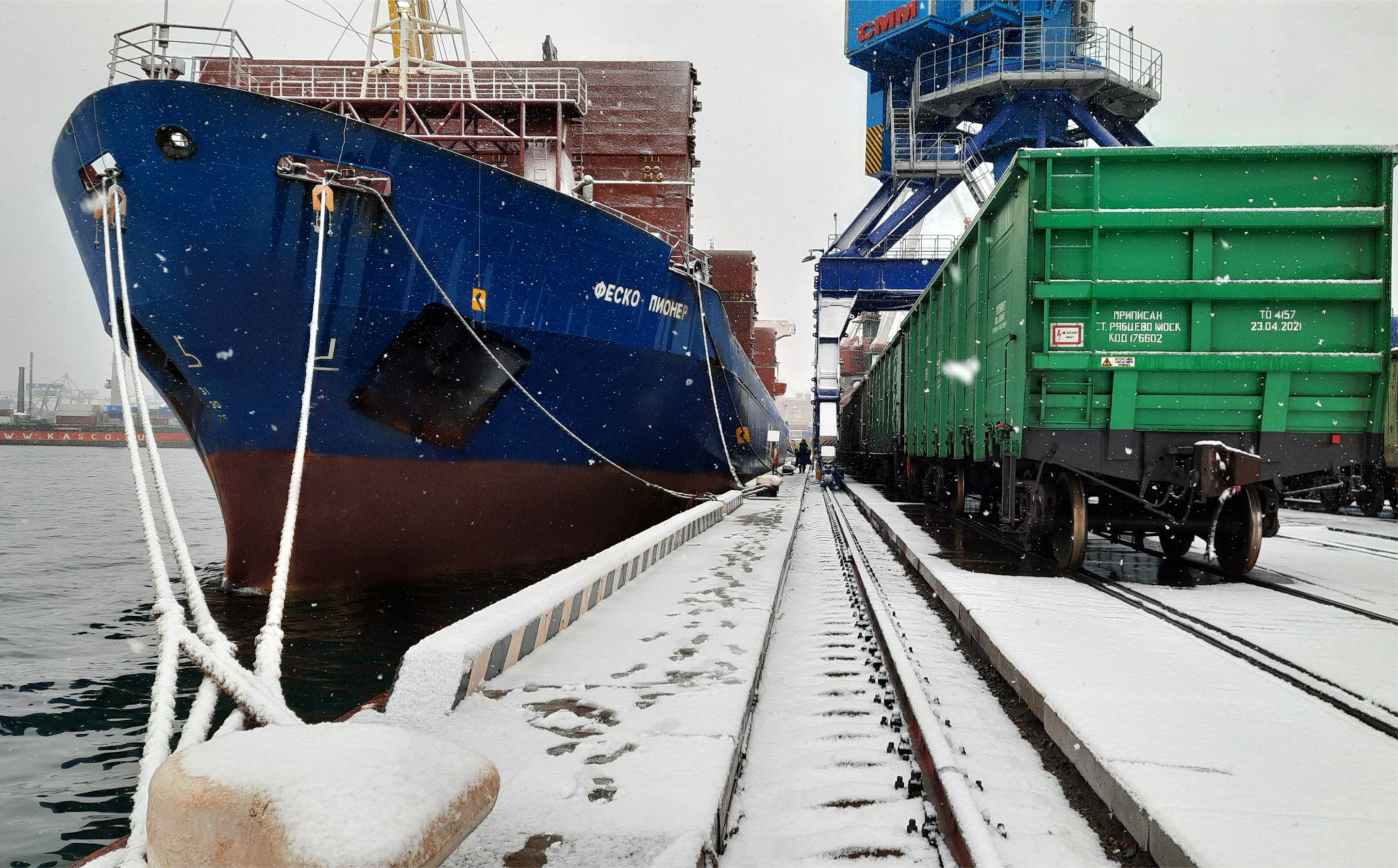 FESCO delivers 41 thousand tons of cargo to Chukotka FESCO delivers 41 thousand tons of cargo to Chukotka