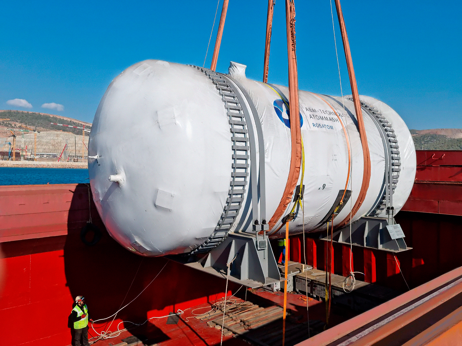 FESCO delivers equipment for NPP Akkuyu in Turkey FESCO delivers equipment for NPP Akkuyu in Turkey
